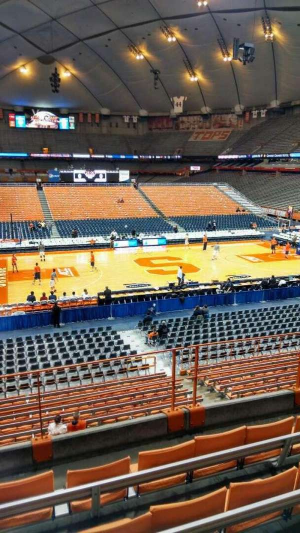 JMA Wireless Dome, section: 212, row: E, seat: 12