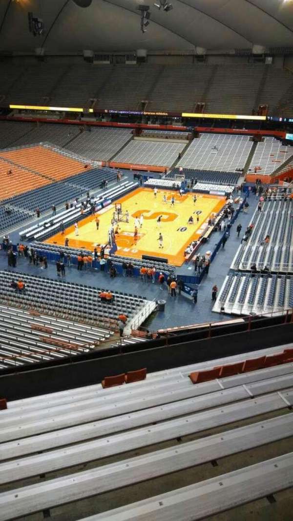 JMA Wireless Dome, section: 315, row: K, seat: 10