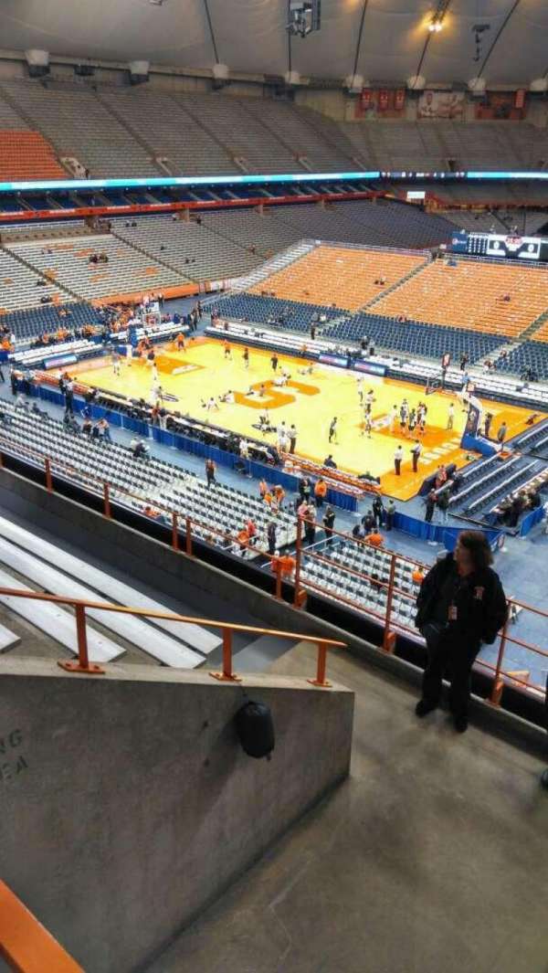 JMA Wireless Dome, section: 306, row: G, seat: 21