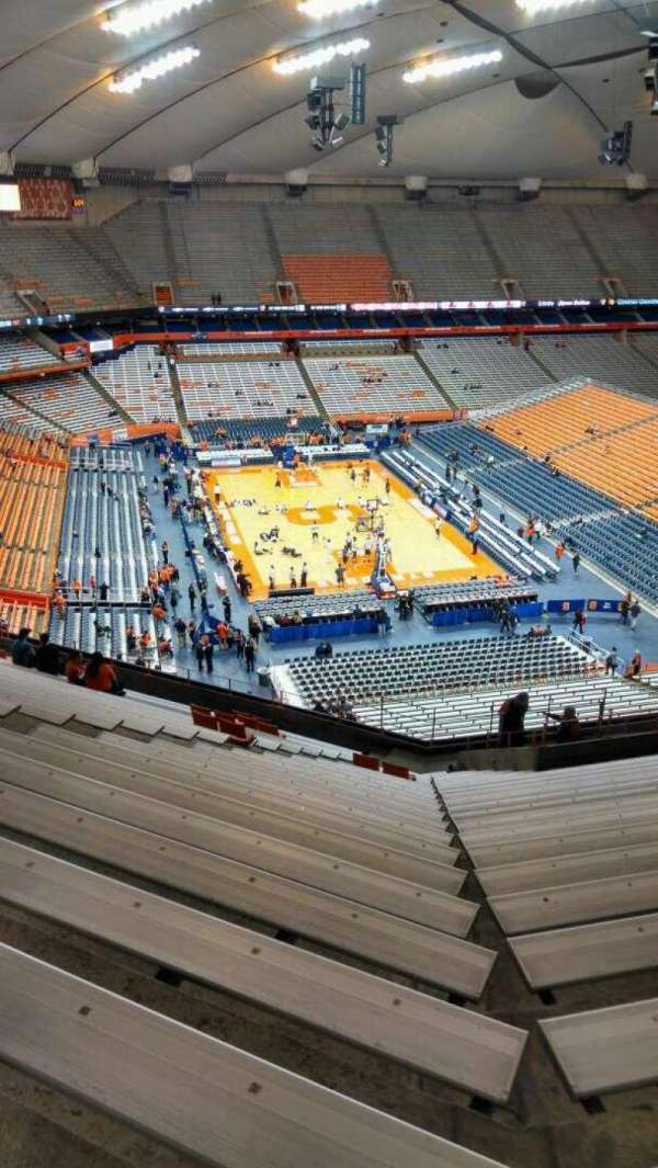 JMA Wireless Dome, section: 304, row: V, seat: 17