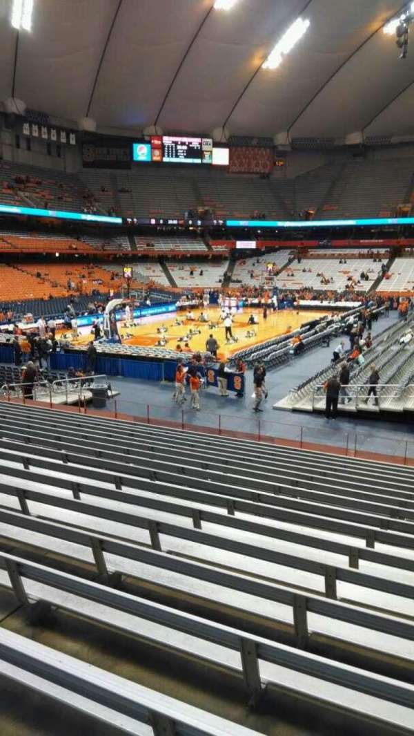 JMA Wireless Dome, section: 102, row: R, seat: 2