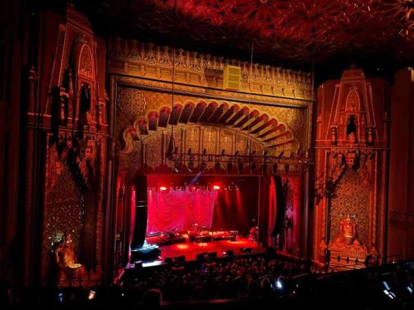 Fox Theatre Oakland, section: Mezzanine L, row: G, seat: 11