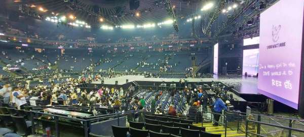 Oakland Arena, section: 127, row: 9, seat: 3