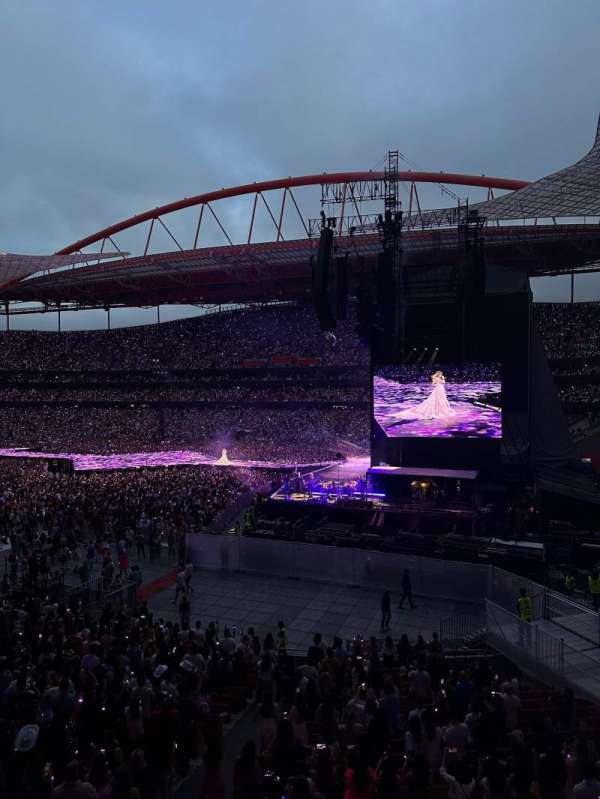 Estádio da Luz, section: Lower 26, row: A, seat: 6