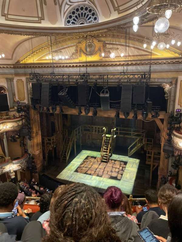 Victoria Palace Theatre, section: Grand Circle, row: D, seat: 11