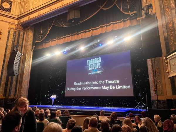 Victoria Theatre, Dayton, section: Orchestra R, row: J, seat: 4