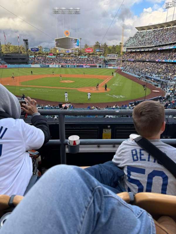 Dodger Stadium, section: 113LG, row: B, seat: 4