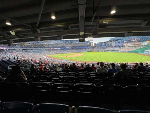 Nationals Park, section: 135, row: VV, seat: 11