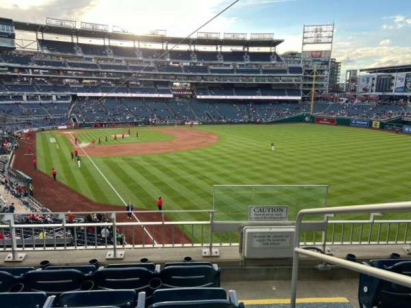 Nationals Park, section: 233, row: D, seat: 1