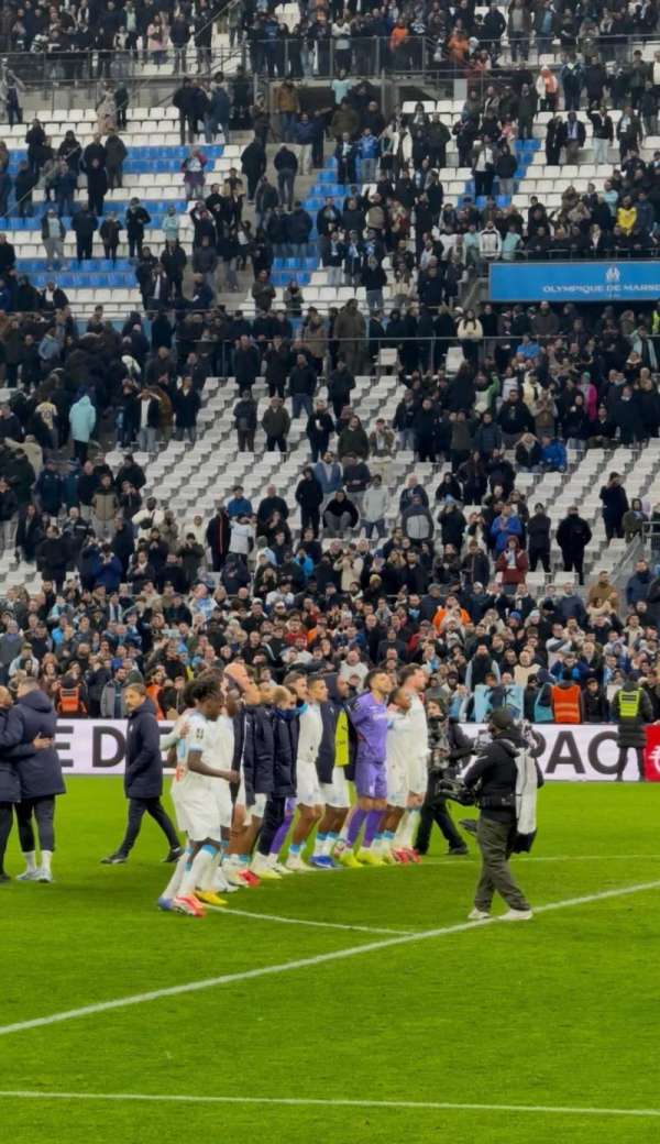 Stade Vélodrome, section: jean Bouin G, row: 3, seat: 7