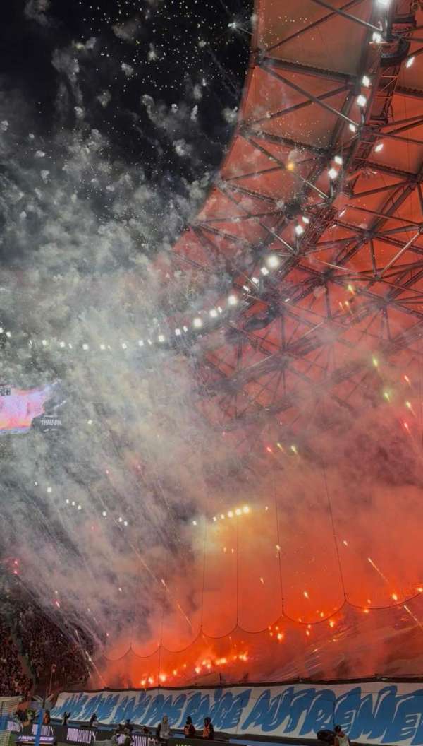 Stade Vélodrome, section: jean Bouin G, row: 3, seat: 7