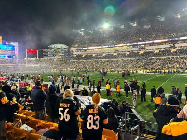 Acrisure Stadium, section: 114, row: F, seat: 21