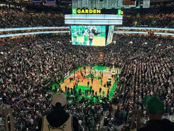 TD Garden, section: 322, row: 5, seat: 10