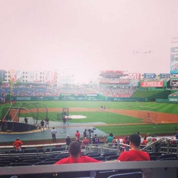 Nationals Park, section: 126, row: K, seat: 13