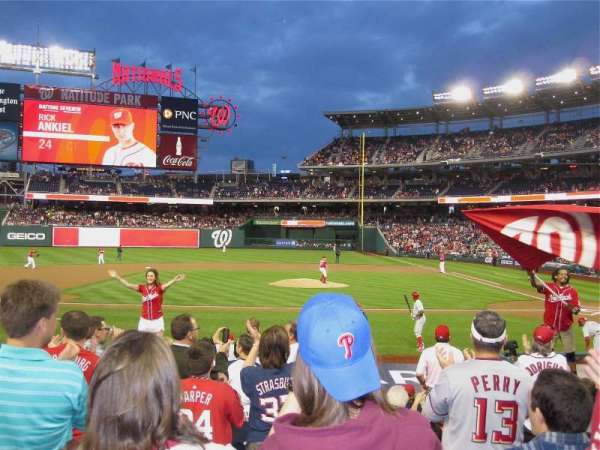 Nationals Park, section: 117, row: P