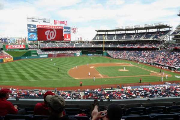 Nationals Park, section: 207, row: D, seat: 14