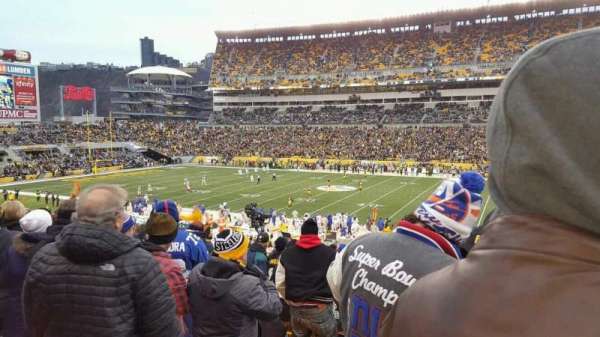 Acrisure Stadium, section: 113, row: ee, seat: 23