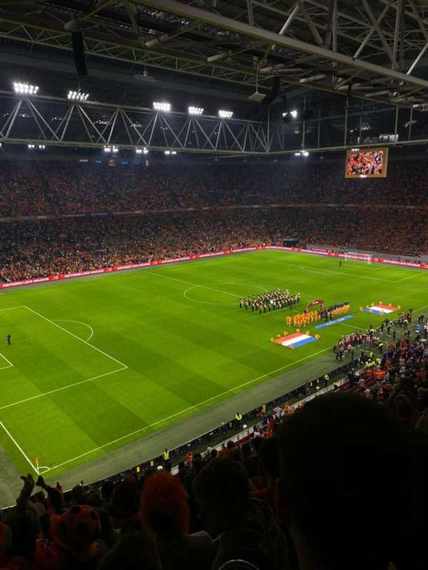 Johan Cruijff ArenA, section: 409, row: 14, seat: 34