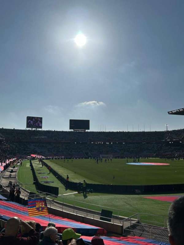Estadi Olímpic Lluís Companys, section: 113, row: 19, seat: 20