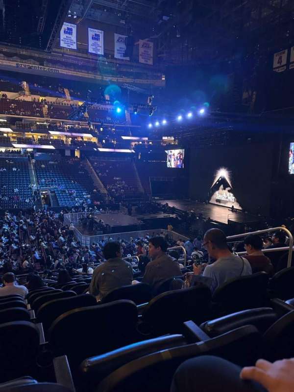 Prudential Center, section: 8, row: 21, seat: 5