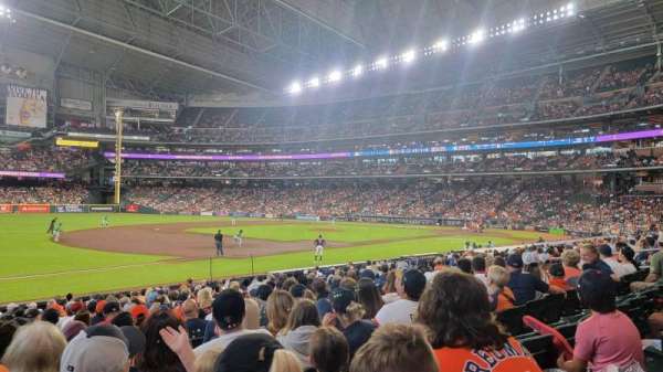 Daikin Park, section: 120, row: 20, seat: 1