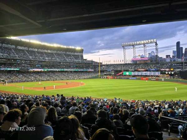 T-Mobile Park, section: 115, row: 38, seat: 4