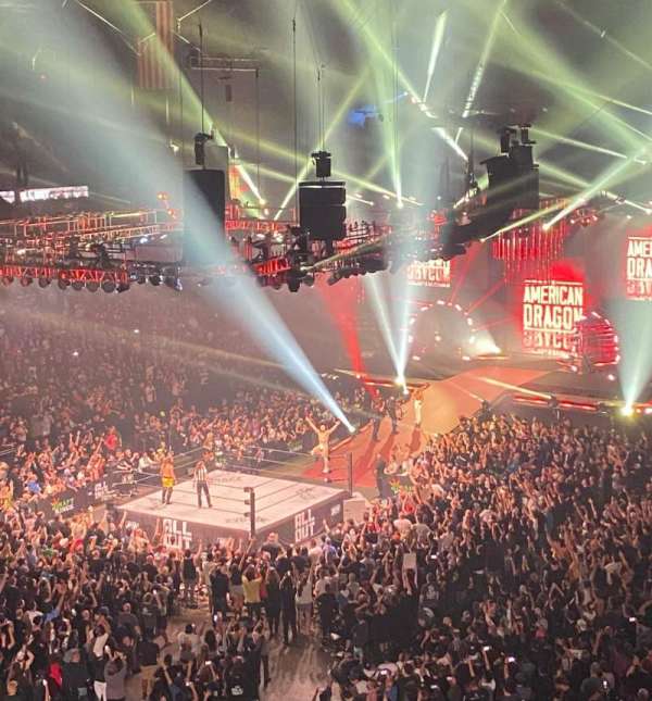 Now Arena, section: 212, row: 9, seat: 20