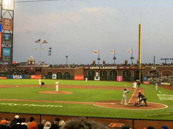 Oracle Park, section: FC119, row: J, seat: 10