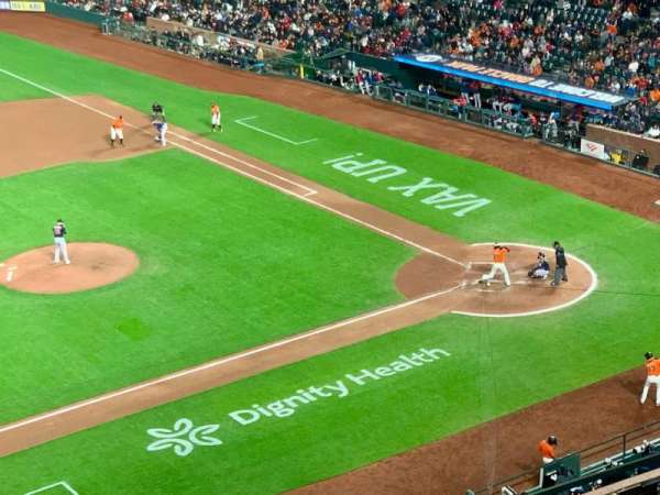 Oracle Park, section: VB324, row: E, seat: 22