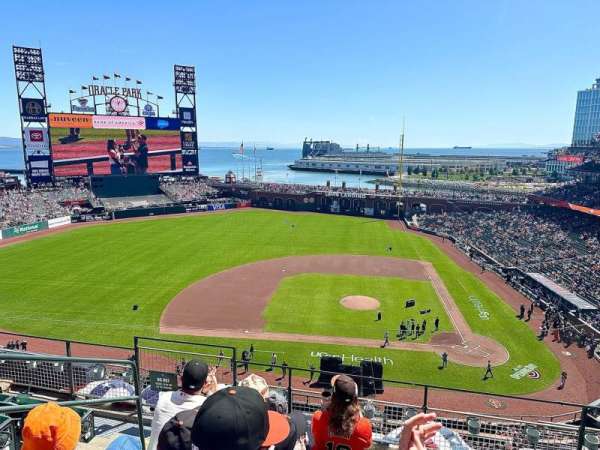 Oracle Park, section: VB321, row: E, seat: 18