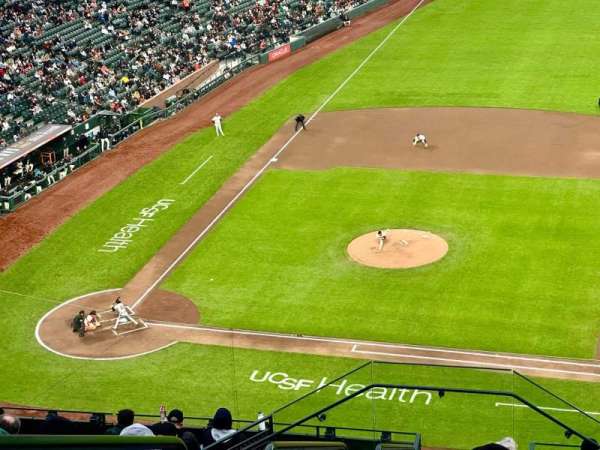 Oracle Park, section: VR307, row: 12, seat: 24