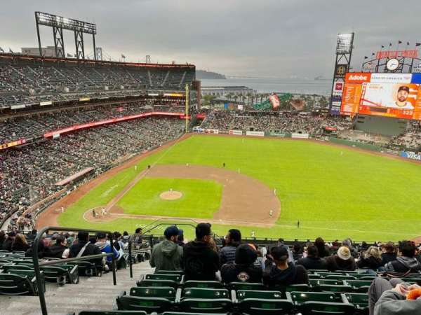 Oracle Park, section: VR307, row: 12, seat: 24
