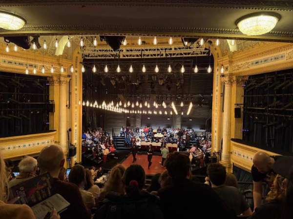 Hudson Theatre, section: Dress Circle C, row: E, seat: 115