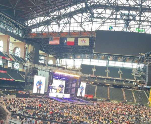 Globe Life Field, section: 107, row: 3, seat: 2