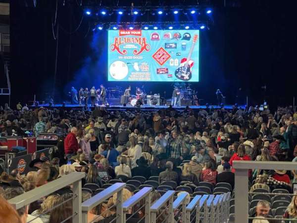 Dickies Arena, section: 114, row: 3, seat: 1