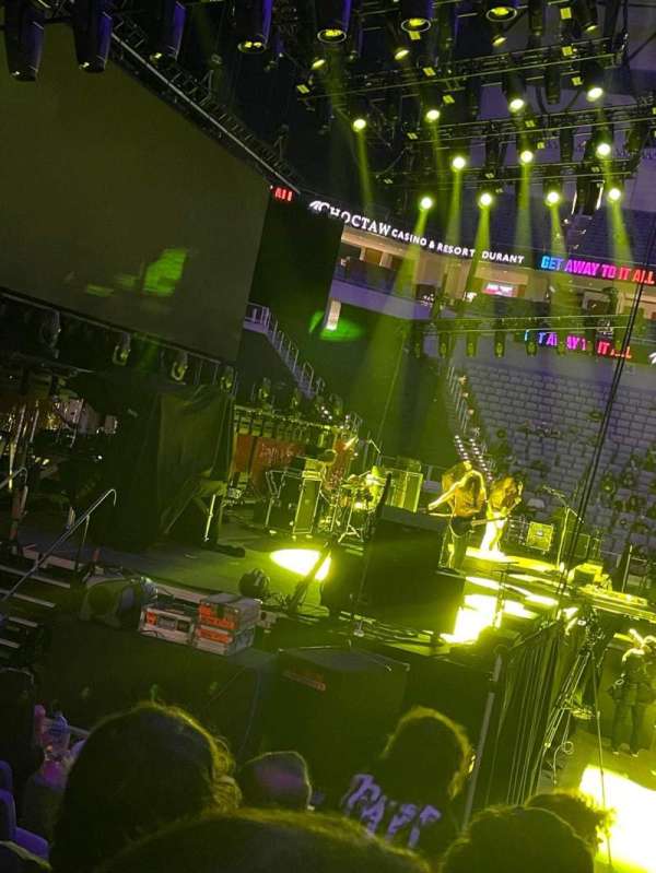 Dickies Arena, section: 126, row: 7, seat: 3