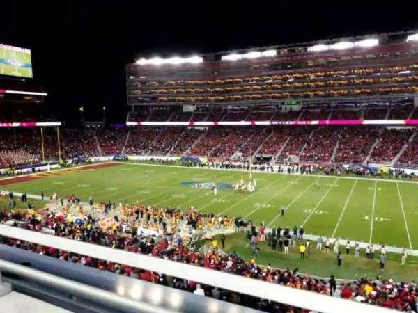 Levi's Stadium, section: C212, row: 1, seat: 7