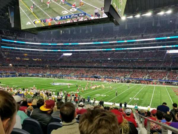 AT&T Stadium, section: C132, row: 20, seat: 1