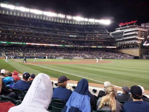 Target Field, section: 103, row: 6, seat: 8