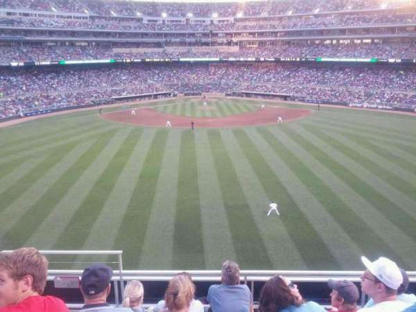 Target Field, section: 236, row: 5, seat: 17