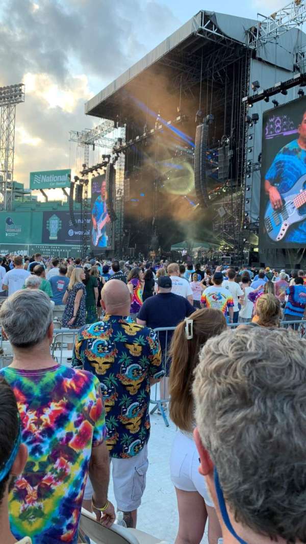 Fenway Park, section: A1, row: 21, seat: 28