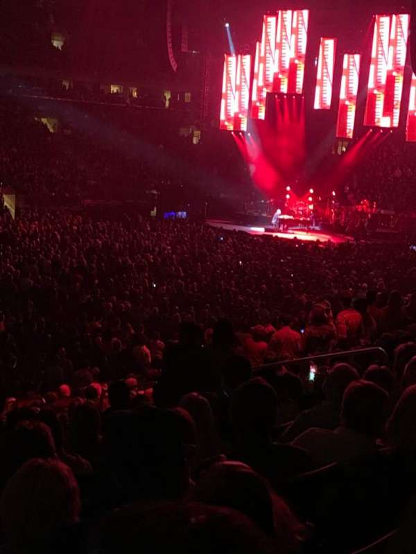 Madison Square Garden, section: 106, row: 17, seat: 6