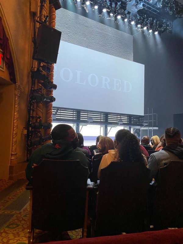 John Golden Theatre, section: Orchestra L, row: G, seat: 5