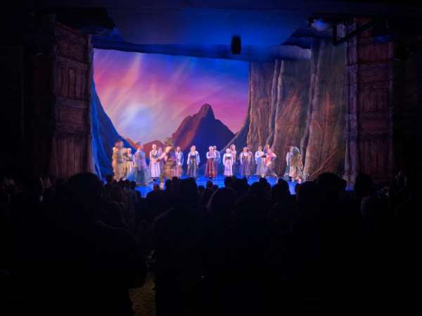 St. James Theatre, section: Orchestra L, row: N, seat: 1