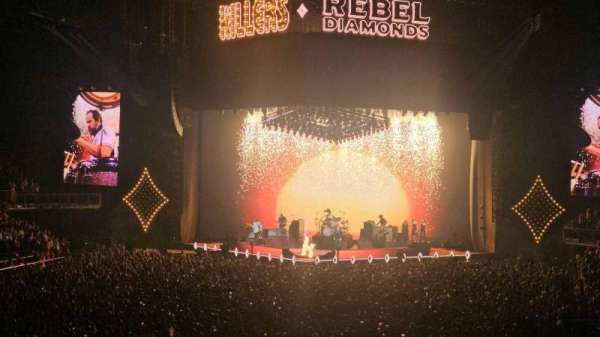 The O2, London, section: 108, row: V, seat: 235