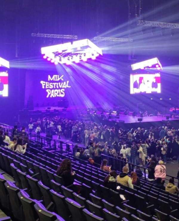 Accor Arena, section: Gradin R, row: 14, seat: 7