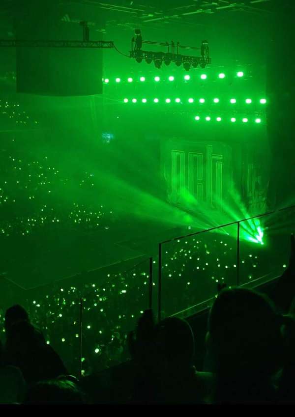 Adidas Arena, section: Balcon R, row: 86, seat: 16