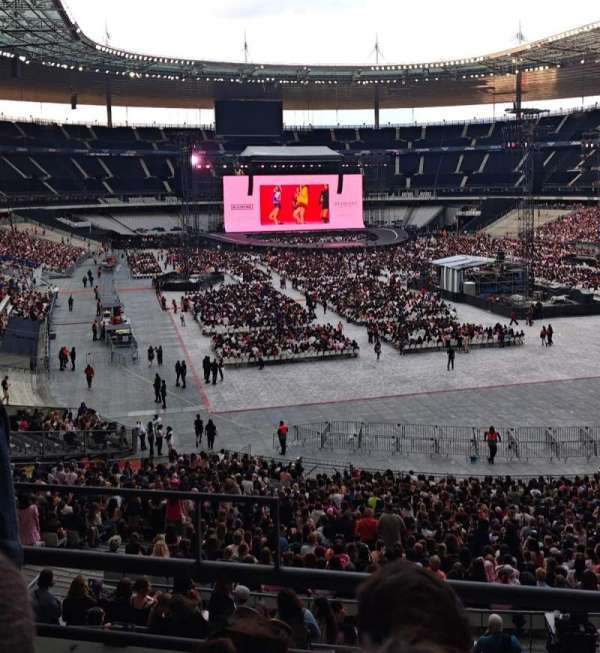 Stade de France, section: Y2, row: 37, seat: 3