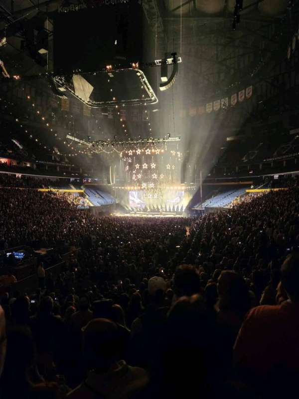 KeyBank Center, section: 121, row: 16, seat: 14