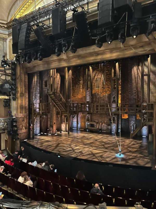 Victoria Palace Theatre, section: Royal Circle, row: A, seat: 7